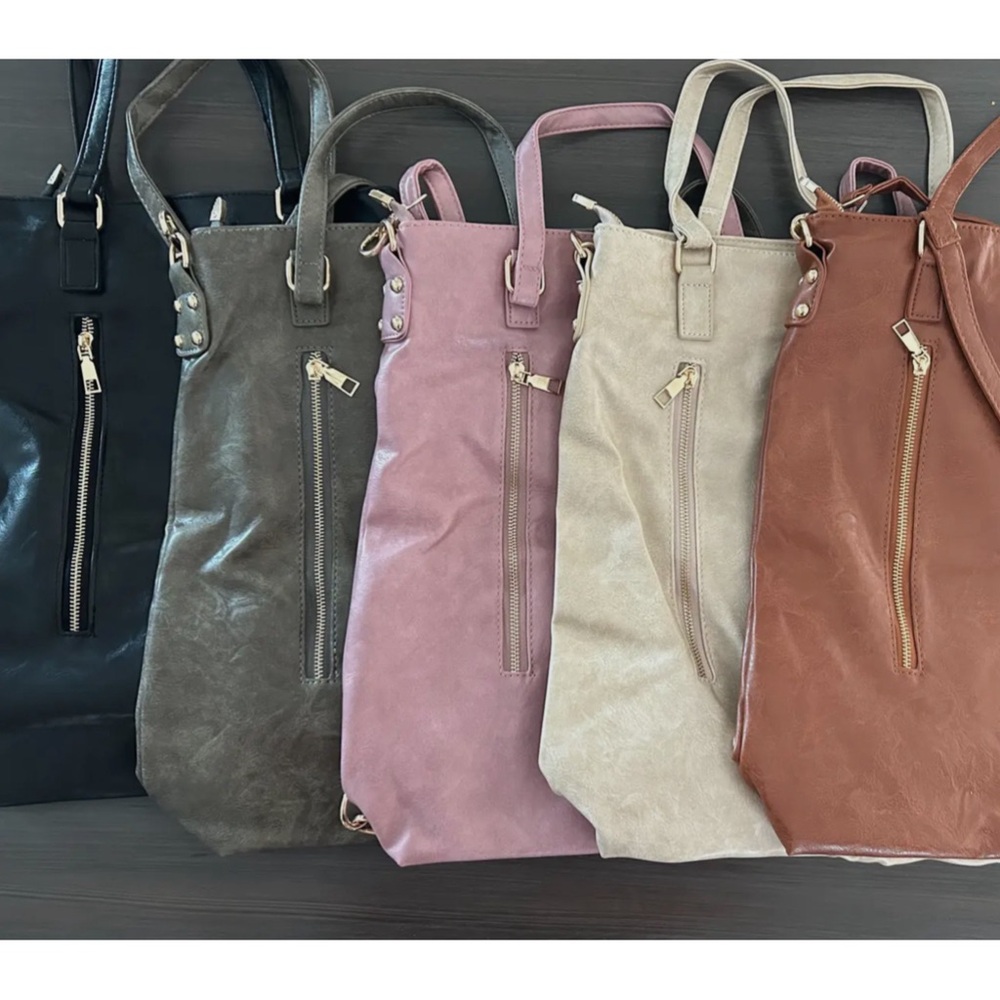 COPY - Softest Vegan Leather Convertible Crossbody Bag - Picture 9 of 11